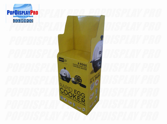 Glossy/shining laminated Point Of Sales Displays Rapid Egg Cooker POS Cardboard Displays