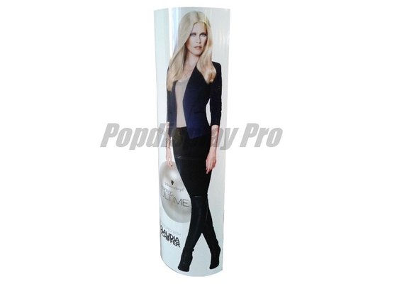 Hair Care Shampoo Custom Cardboard Standee Easy Assembly Simple Structure