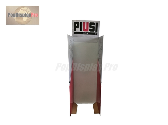 Product Case Stacking Cardboard Dump Bins Holding Capability 120kgs For Fuel Equipments