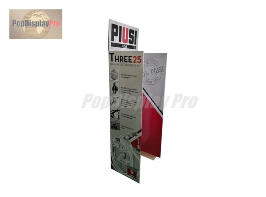 Product Case Stacking Cardboard Dump Bins Holding Capability 120kgs For Fuel Equipments